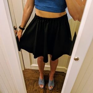 Zara twirly miniskirt